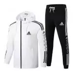 survetement adidas femme homme pants hoodie blanc